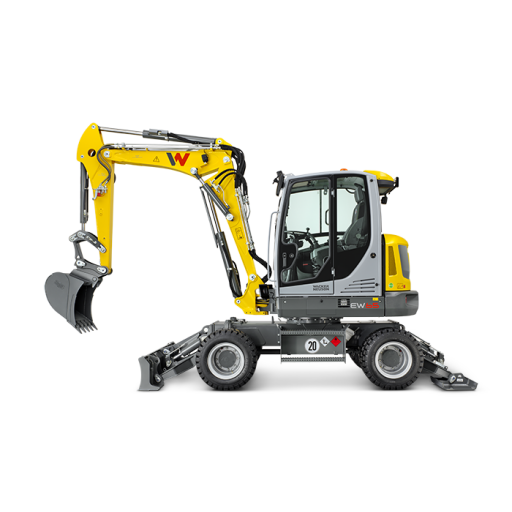 Grävmaskin hjulburen 6500 Kg