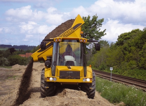 Dumper 10 000 kg hjulburen
