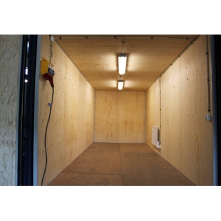 Container 20 fot isolerad m.belysning & elcentral