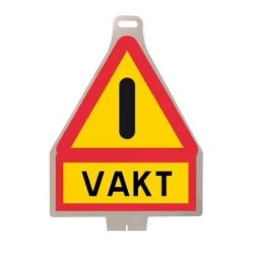Vägskylt A40 +Vakt