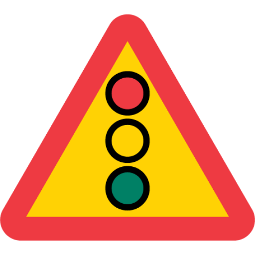 Vägskylt A22, Flerfärgssignal