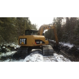 Grävmaskin 25 000 Kg