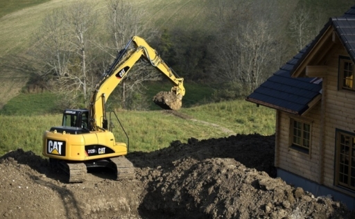 Grävmaskin 25 000 Kg
