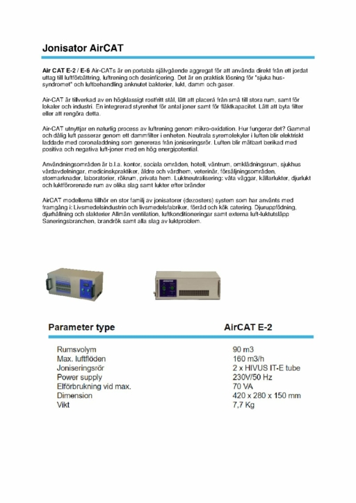 Jonisering Aircat