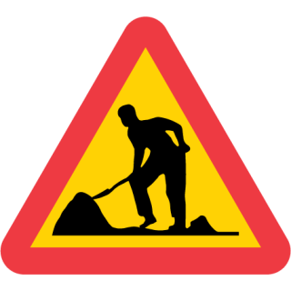 Vägarbete A20