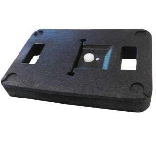 Gummifot till sidomarkeringsskärmar och skyltar